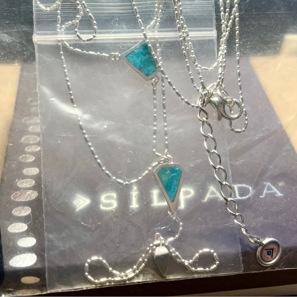 Silpada “Double Y” Necklace - Picture 3 of 7